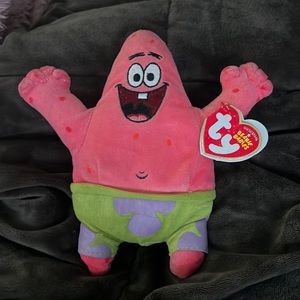 Patrick Star ty beanie baby